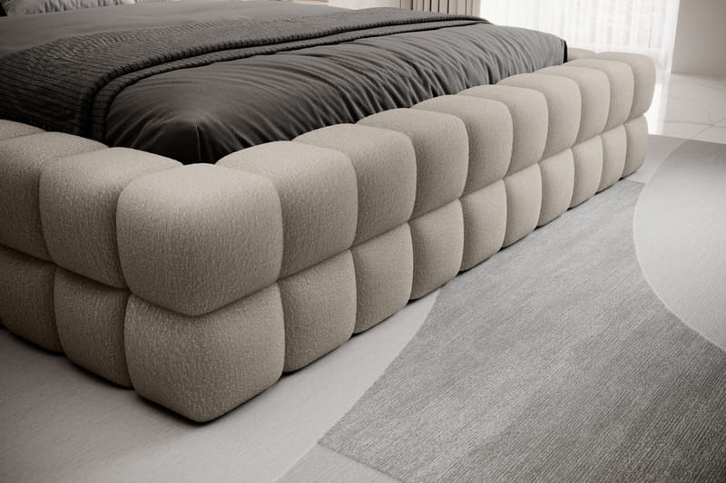 Dizzle Sengramme 140x200 cm - Beige - Møbler - Senger - Senger med oppbevaring