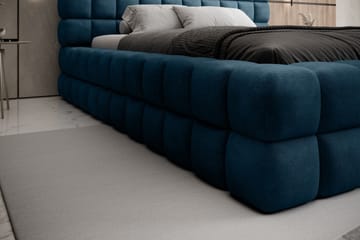 Dizzle Sengramme 140x200 cm - Blå - Møbler - Senger - Senger med oppbevaring