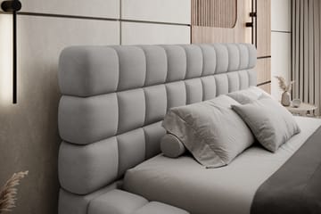 Dizzle Sengramme 140x200 cm - Grå - Møbler - Senger - Senger med oppbevaring