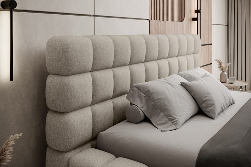 Dizzle Sengramme 160x200 cm - Beige - Møbler - Senger - Senger med oppbevaring