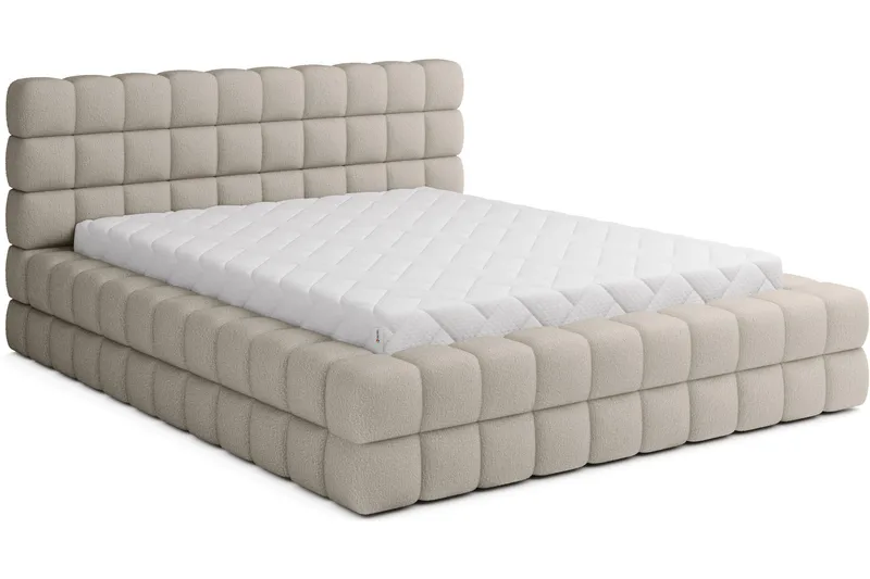 Dizzle Sengramme 160x200 cm - Beige - Møbler - Senger - Senger med oppbevaring