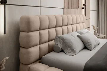Dizzle Sengramme 160x200 cm - Beige - Møbler - Senger - Senger med oppbevaring