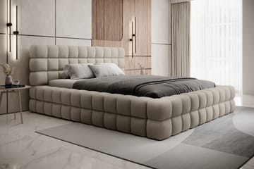 Dizzle Sengramme 160x200 cm - Beige - Møbler - Senger - Senger med oppbevaring