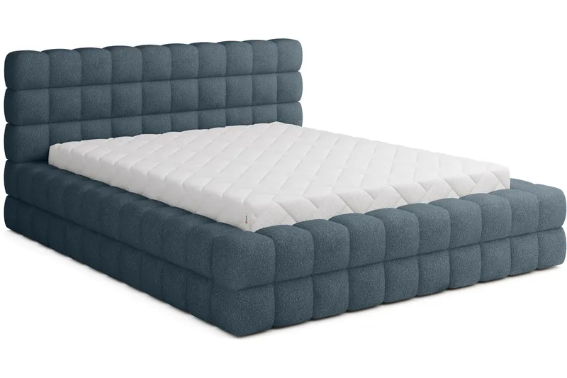 Dizzle Sengramme 160x200 cm - Blå - Møbler - Senger - Senger med oppbevaring