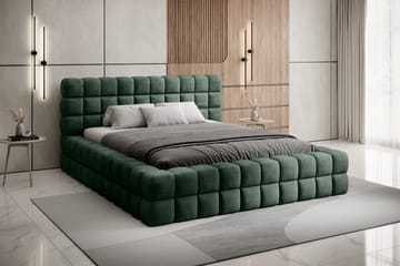 Dizzle Sengramme 160x200 cm - Grønn - Møbler - Senger - Senger med oppbevaring