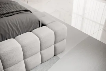 Dizzle Sengramme 180x200 cm - Grå - Møbler - Senger - Senger med oppbevaring