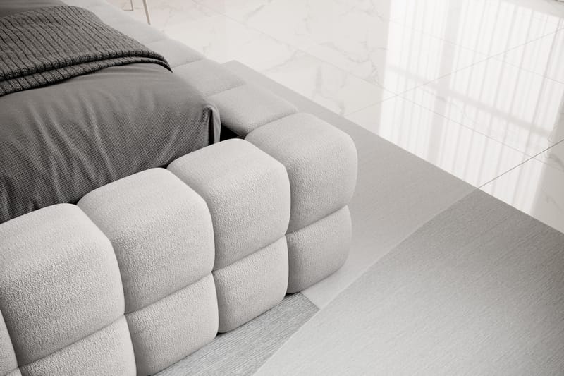 Dizzle Sengramme 180x200 cm - Grå - Møbler - Senger - Senger med oppbevaring