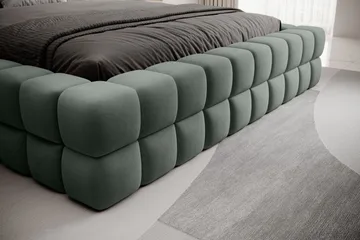 Dizzle Sengramme 180x200 cm - Grønn - Møbler - Senger - Senger med oppbevaring