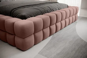 Dizzle Sengramme 180x200 cm - Rosa - Møbler - Senger - Senger med oppbevaring