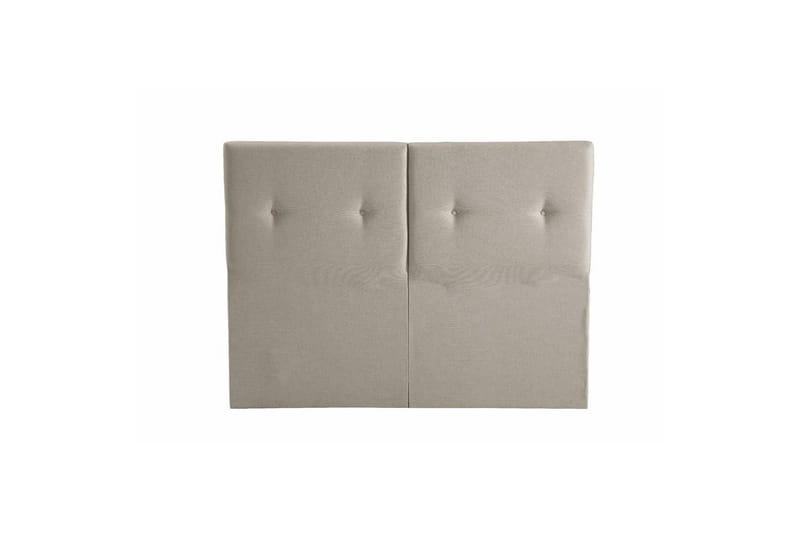 Dobbelseng Base & Hodegavl Badena Beige - 150 x 40 x 200 cm - Møbler - Senger - Sengeramme & sengestamme