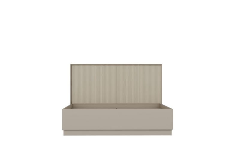 Dobbelseng Base & Hodegavl Fruitland Stone (150 x 35 x 208 cm) - Grå - Møbler - Senger - Sengeramme & sengestamme