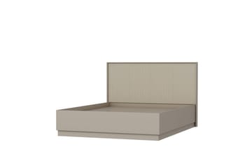 Dobbelseng Base & Hodegavl Fruitland Stone (150 x 35 x 208 cm) - Grå - Møbler - Senger - Sengeramme & sengestamme