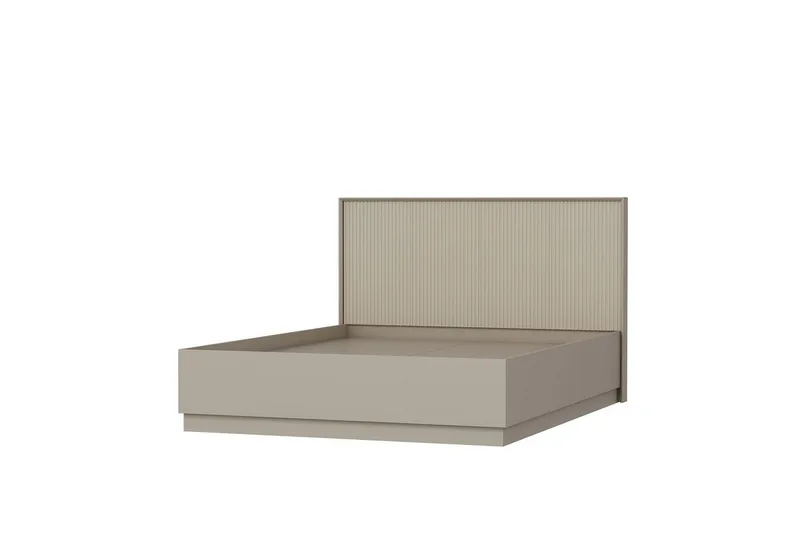 Dobbelseng Base & Hodegavl Fruitland Stone (150 x 35 x 208 cm), Grå