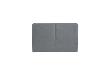Dobbelseng Base & Hodegavl Harlee Grå - 180 x 38 x 210 cm - Møbler - Senger - Sengeramme & sengestamme