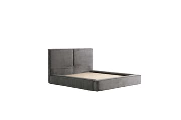 Dobbelseng Base & Hodegavl Kuro Green - 180 x 28 x 230 cm - Møbler - Senger - Sengeramme & sengestamme