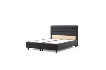 Dobbelseng Base & Hodegavl Sonyi Antrasitt - 160 x 110 x 200 cm - Møbler - Senger - Sengeramme & sengestamme