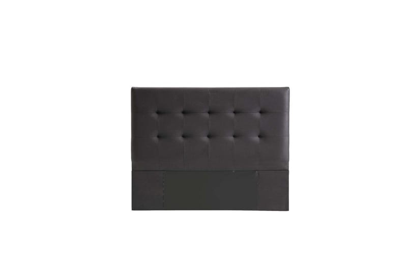 Dobbelseng Base & Hodegavl Yonel Svart - 120 x 38 x 200 cm - Møbler - Senger - Komplett sengepakke