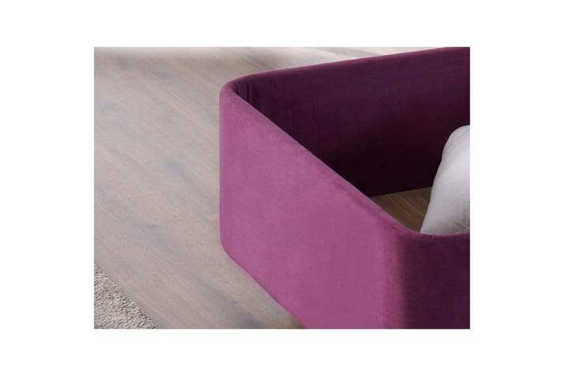 Dobbelseng Base Lilla Dobbel Lilla - 180 x 200 x 38 cm - Møbler - Senger - Sengeramme & sengestamme