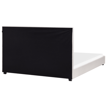 Dobbelseng med lamellram Rouen 180x200 cm - Lys beige - Møbler - Senger - Sengeramme & sengestamme
