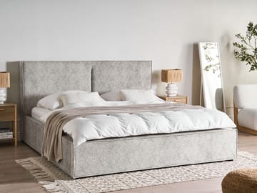 Dobbelseng Moissac 180x200 cm - Svart - Møbler - Senger - Senger med oppbevaring