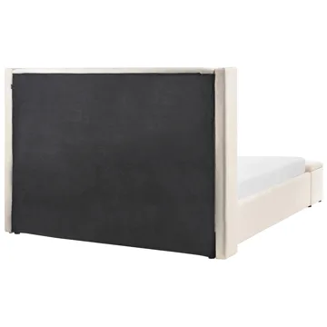 Dobbelseng Noyers 160x200 cm - Off-White - Møbler - Senger - Senger med oppbevaring