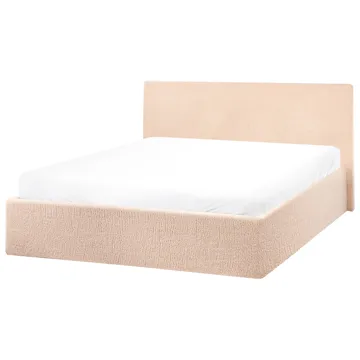Dobbelseng Orbey 120x200 cm - Beige - Møbler - Senger - Senger med oppbevaring