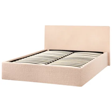 Dobbelseng Orbey 120x200 cm - Beige - Møbler - Senger - Senger med oppbevaring