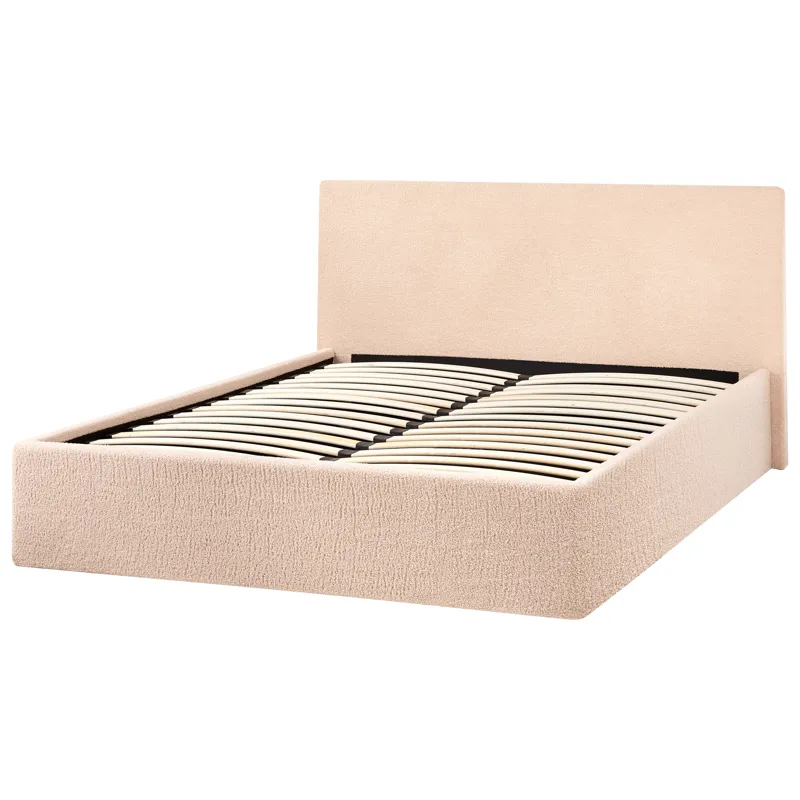 Dobbelseng Orbey 120x200 cm - Beige - Møbler - Senger - Senger med oppbevaring
