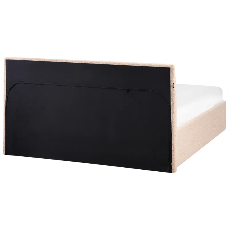 Dobbelseng Orbey 120x200 cm - Beige - Møbler - Senger - Senger med oppbevaring