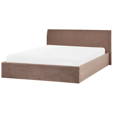 Dobbelseng Orbey 180x200 cm - Brun - Møbler - Senger - Senger med oppbevaring