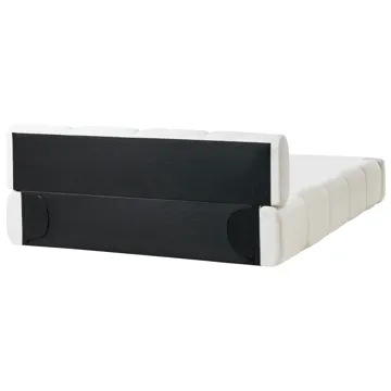 Dobbelseng Orville 160x200 cm - Off-White - Møbler - Senger - Sengeramme & sengestamme