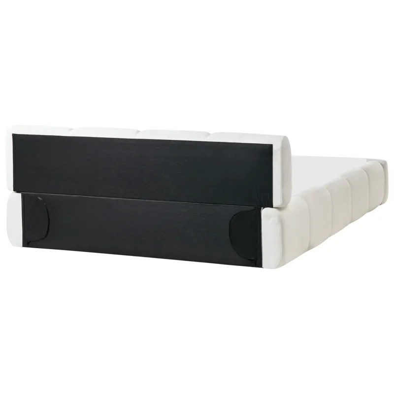 Dobbelseng Orville 160x200 cm - Off-White - Møbler - Senger - Sengeramme & sengestamme