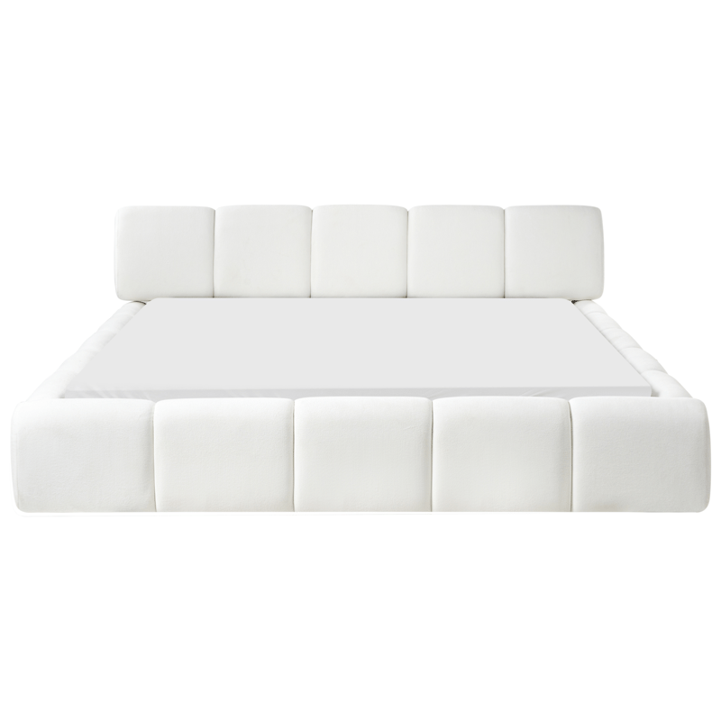 Dobbelseng Orville 180x200 cm - Off-white - Møbler - Senger - Sengeramme & sengestamme