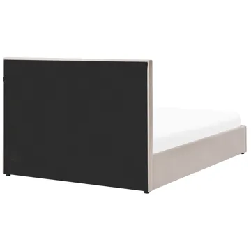 Dobbelseng Quiberon 160x200 cm - Beige - Møbler - Senger - Senger med oppbevaring