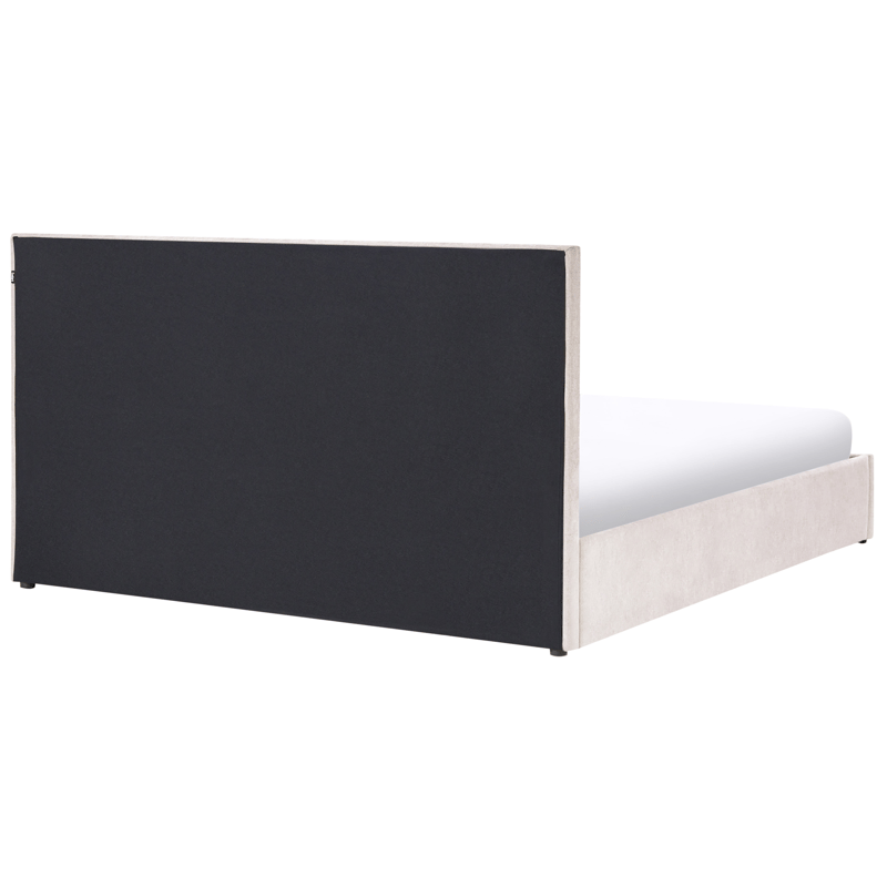 Dobbelseng Quiberon 180x200 cm - Taupe - Møbler - Senger - Senger med oppbevaring