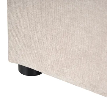 Dobbelseng Quillien 140x200 cm - Lys beige - Møbler - Senger - Senger med oppbevaring