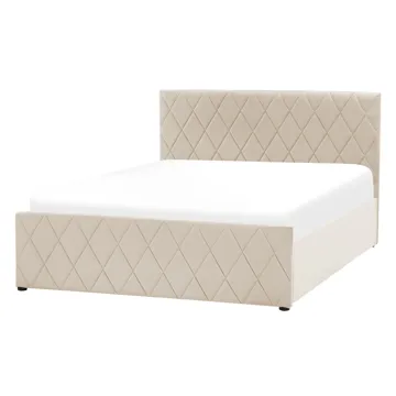 Dobbelseng Rochefort 180x200 cm - Beige - Møbler - Senger - Senger med oppbevaring