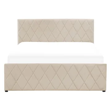 Dobbelseng Rochefort 180x200 cm - Beige - Møbler - Senger - Senger med oppbevaring
