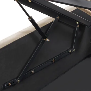 Dobbelseng Rochefort 180x200 cm - Beige - Møbler - Senger - Senger med oppbevaring