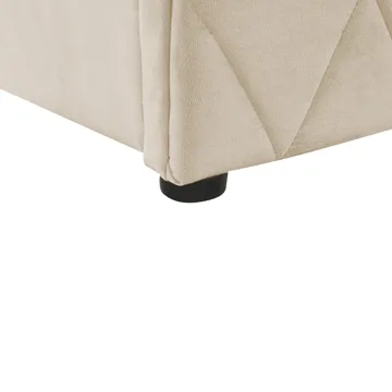 Dobbelseng Rochefort 180x200 cm - Beige - Møbler - Senger - Senger med oppbevaring