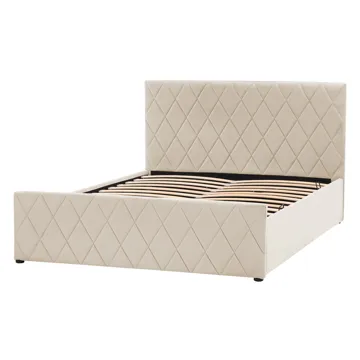 Dobbelseng Rochefort 180x200 cm - Beige - Møbler - Senger - Senger med oppbevaring