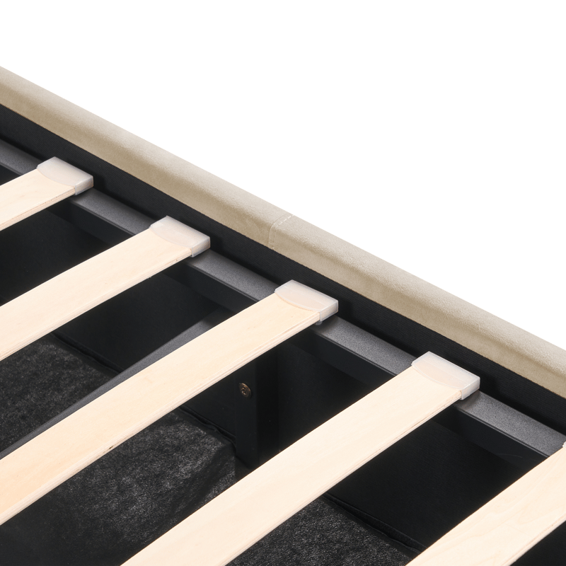 Dobbelseng Rochefort 180x200 cm - Beige - Møbler - Senger - Senger med oppbevaring