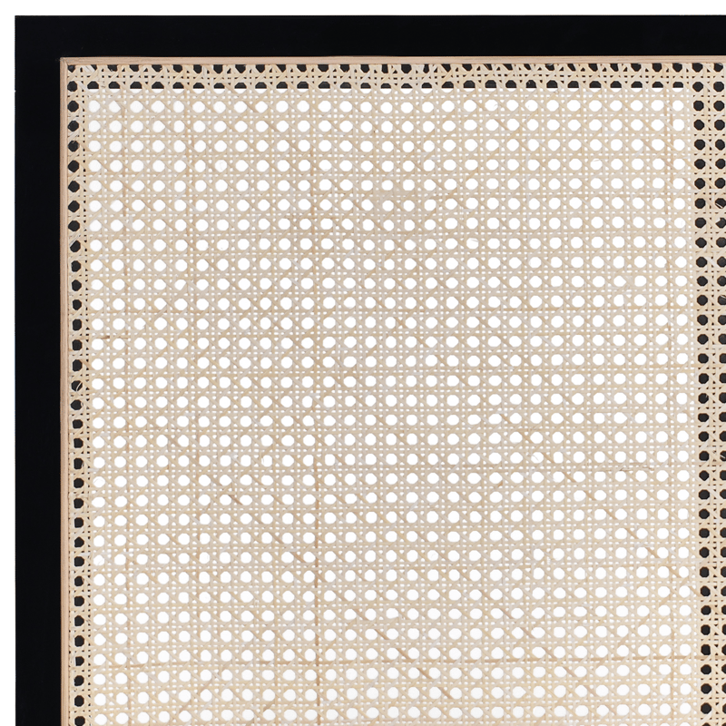 Dobbelseng Salernas 140x200 cm - Lysebrun, svart - Møbler - Senger - Sengeramme & sengestamme