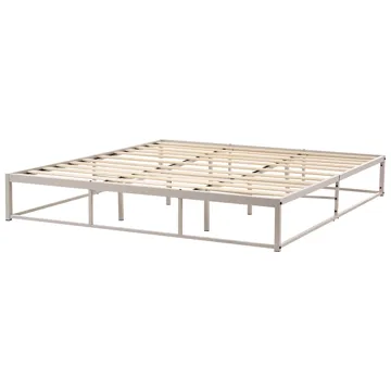 Dobbelseng Viry 180x200 - Lys beige - Møbler - Senger - Sengeramme & sengestamme