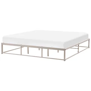 Dobbelseng Viry 180x200 - Lys beige - Møbler - Senger - Sengeramme & sengestamme