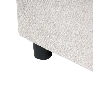 Dobbelseng Prades 160x200 cm - Lys beige - Møbler - Senger - Senger med oppbevaring