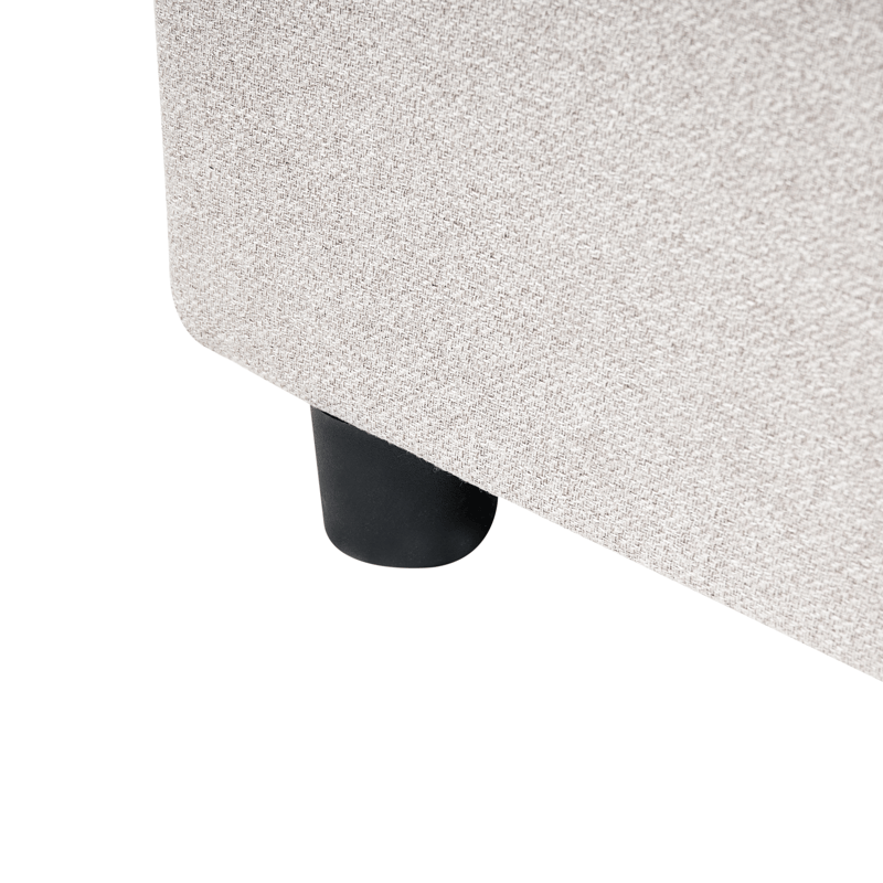 Dobbelseng Prades 160x200 cm - Lys beige - Møbler - Senger - Senger med oppbevaring