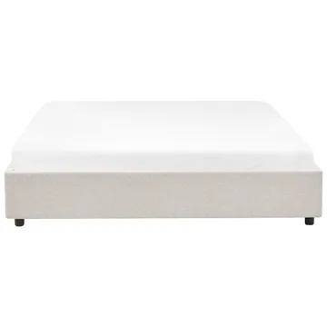 Dobbelseng Prades 180x200 cm - Lys beige - Møbler - Senger - Senger med oppbevaring