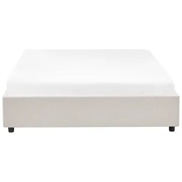 Dobbelseng Prades 160x200 cm - Lys beige - Møbler - Senger - Senger med oppbevaring