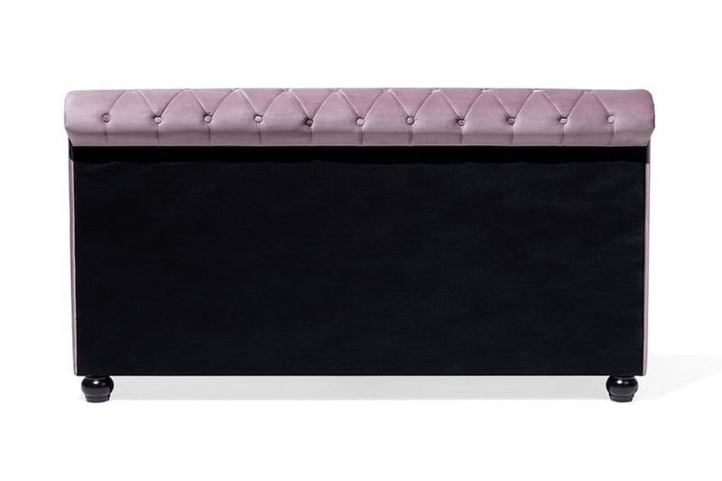 Dobbeltseng Avallon 160 | 200 cm - Rosa - Sengeramme & sengestamme